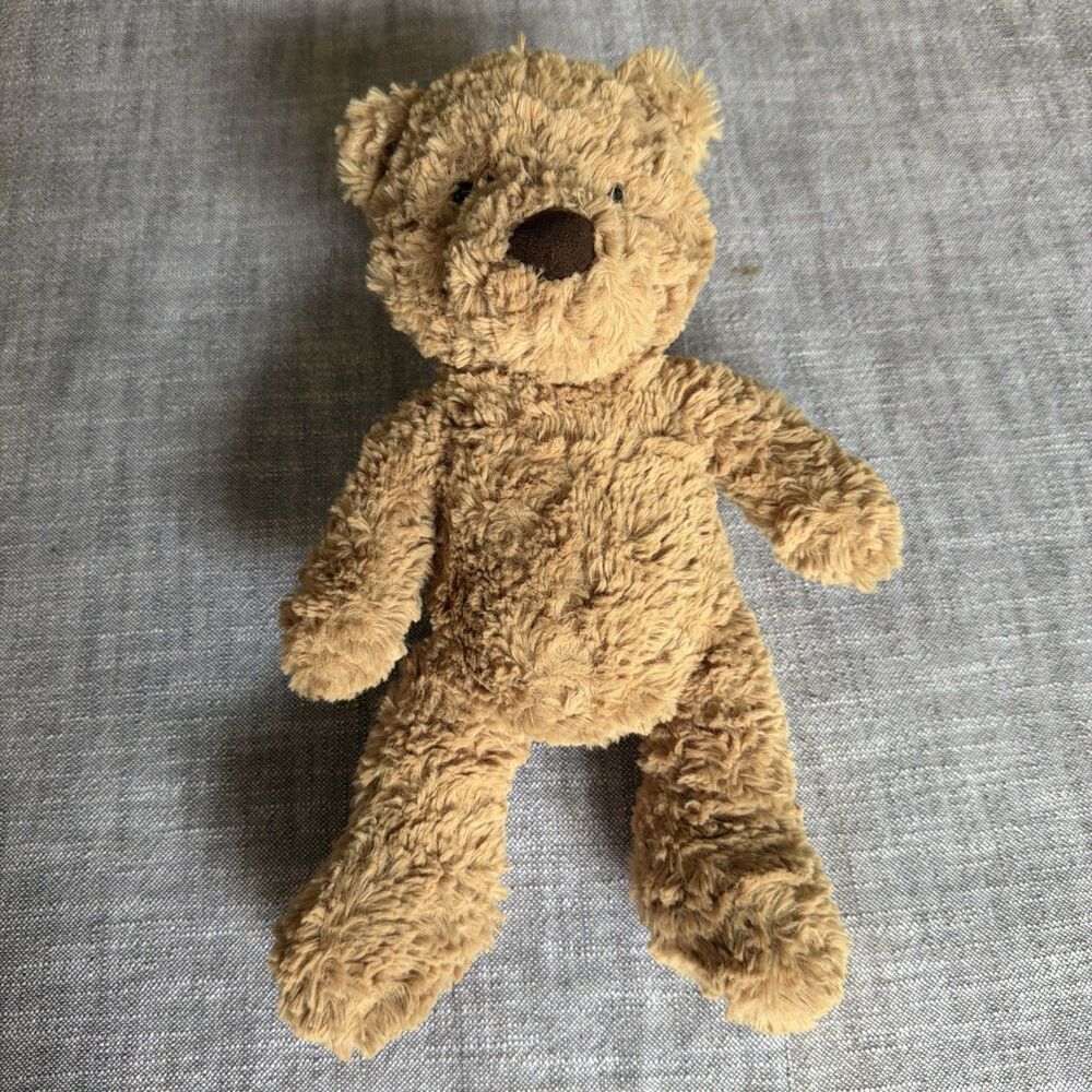 Jellycat London Bumbly Bear Brown 12” plush Stuffed Animal Teddy Lovey